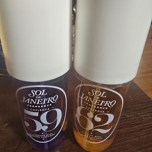 Sol de Janeiro Fragrance Mist Duo — Purple & Amber Bottles